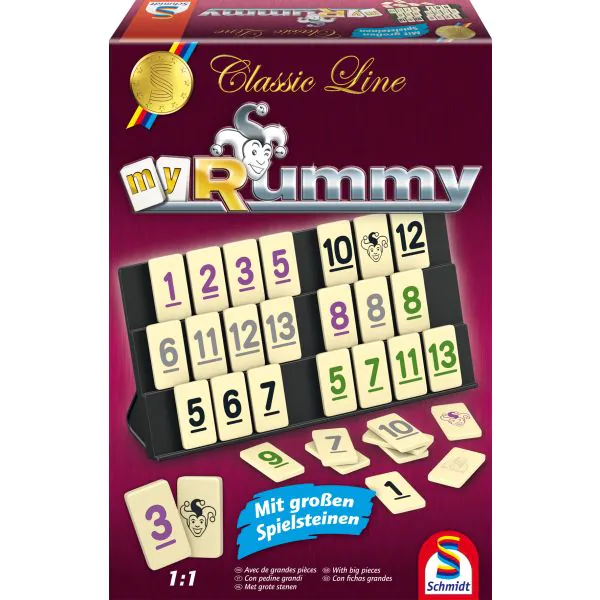 Schmidt Spiele MyRummy® mit großen Spielfiguren
