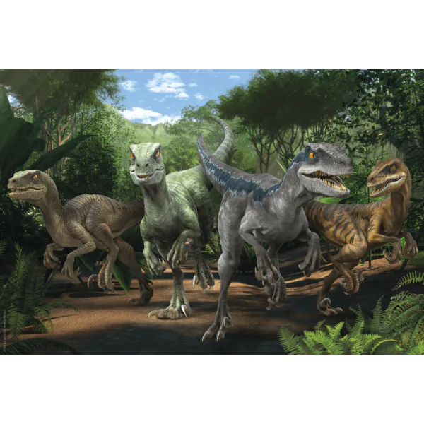 Schmidt Spiele Jurassic World: Camp Cretaceous - Das Velociraptor Rudel, 100 Teile Kinderpuzzle Günstig kaufen