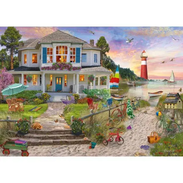 Schmidt Spiele Das Strandhaus, 1.000 Teile Puzzle Black Friday