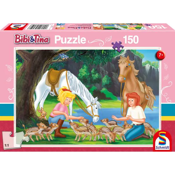 Schmidt Spiele Bibi & Tina: Am Steinbruch, 150 Teile Kinderpuzzle Online Outlet