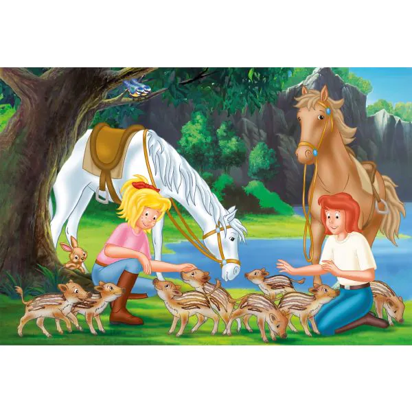 Schmidt Spiele Bibi & Tina: Am Steinbruch, 150 Teile Kinderpuzzle Online Outlet