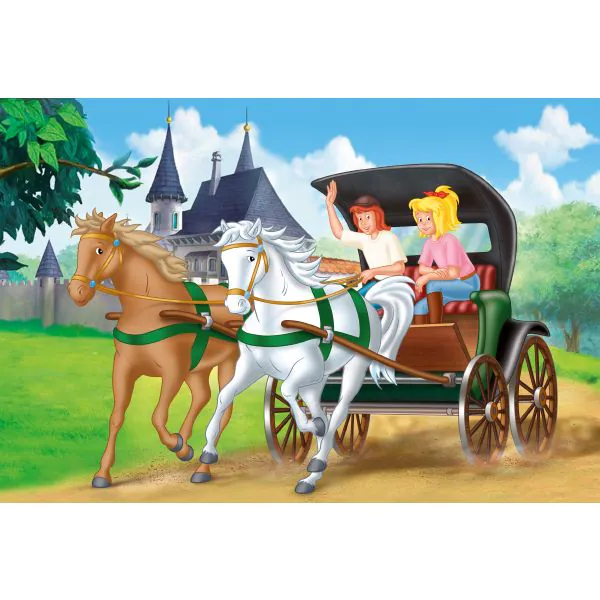Schmidt Spiele Bibi & Tina: Kutschfahrt, 150 Teile Kinderpuzzle Blitzangebot