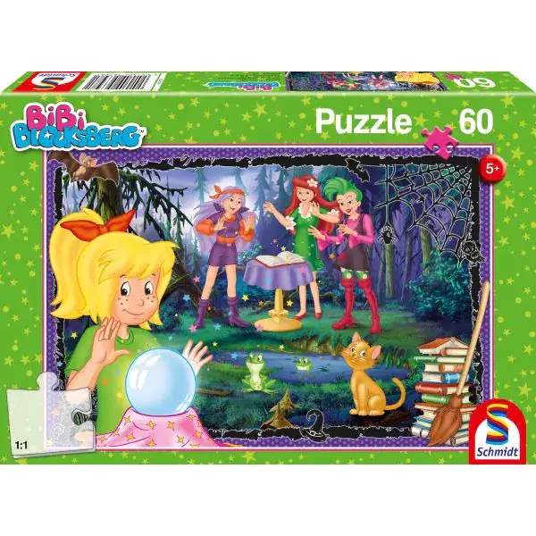 Schmidt Spiele Bibi Blocksberg: Voll verhext, 60 Teile Kinderpuzzle