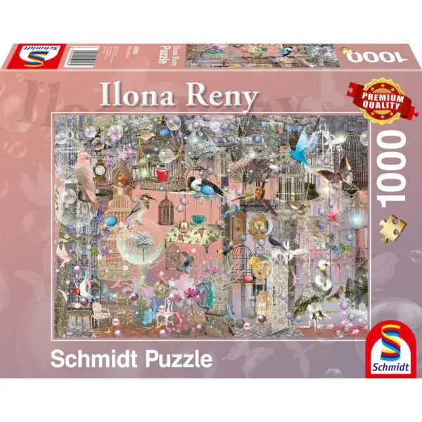 Schmidt Spiele Ilona Reny: Schönheit in Rosé, 1.000 Teile Puzzle