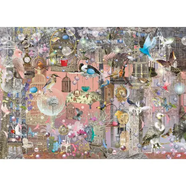 Schmidt Spiele Ilona Reny: Schönheit in Rosé, 1.000 Teile Puzzle Begrenzte Freigabe
