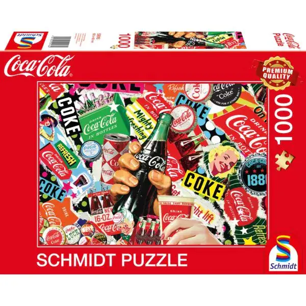 Schmidt Spiele Coca Cola: is it!, 1.000 Teile Puzzle Letzte 3 Tage