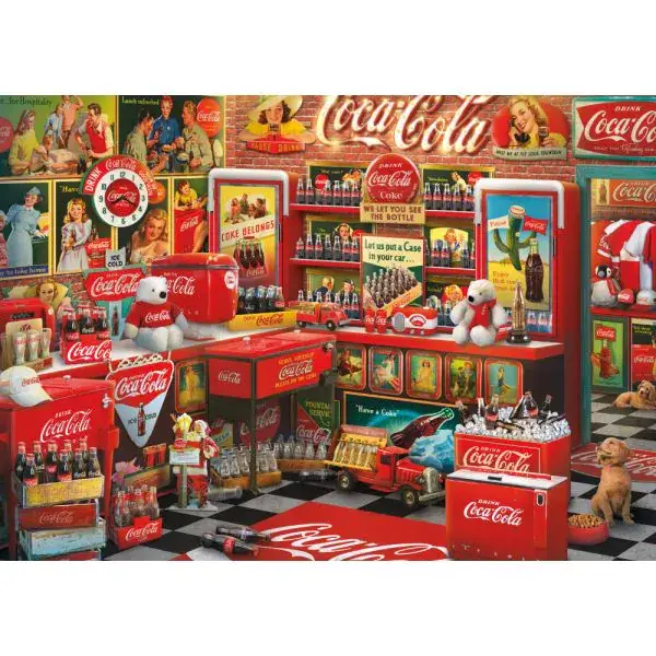 Schmidt Spiele Coca Cola: Nostalgie, 1.000 Teile Puzzle JETZT KAUFEN