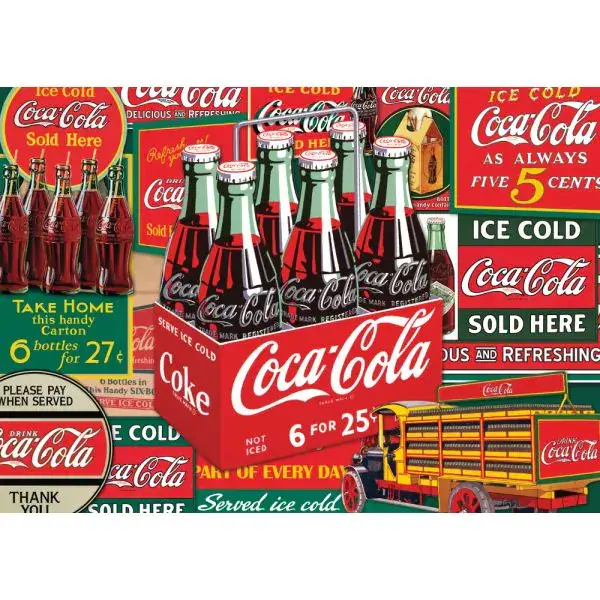 Schmidt Spiele Coca Cola: Klassiker, 1.000 Teile Puzzle Neueste Stile