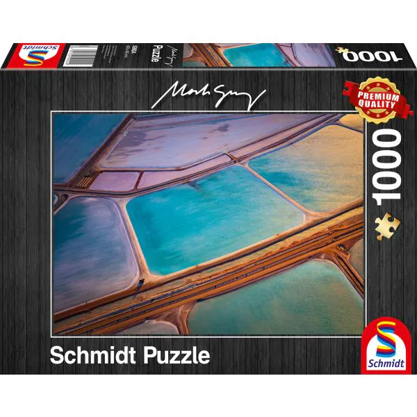 Schmidt Spiele Mark Gray: Pastelle, 1.000 Teile Puzzle