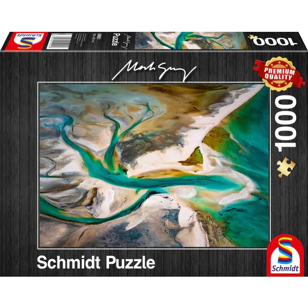 Schmidt Spiele Mark Gray: Verschmelzung, 1.000 Teile Puzzle Vierteljährliche Förderung