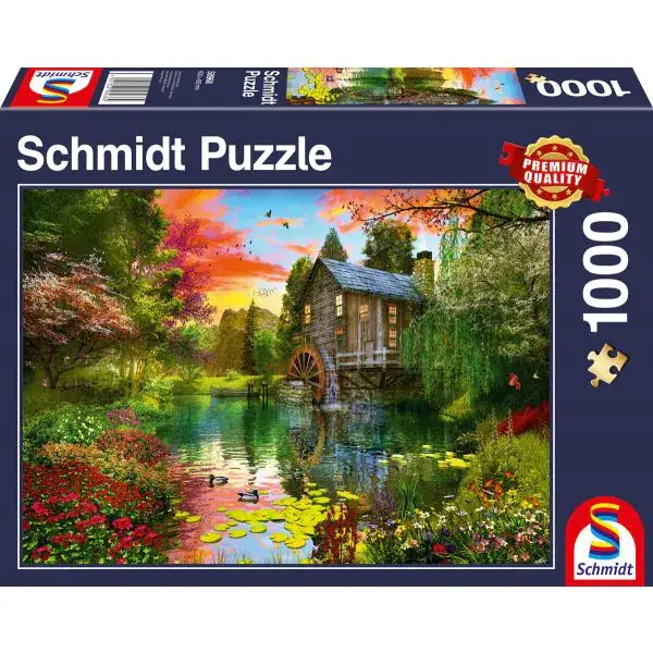 Schmidt Spiele Die Wassermühle, 1.000 Teile Puzzle Riesige Rabatte