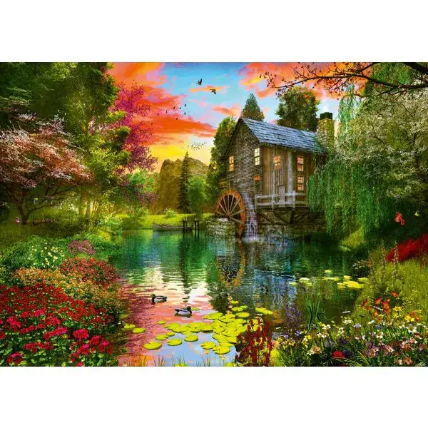 Schmidt Spiele Die Wassermühle, 1.000 Teile Puzzle Riesige Rabatte