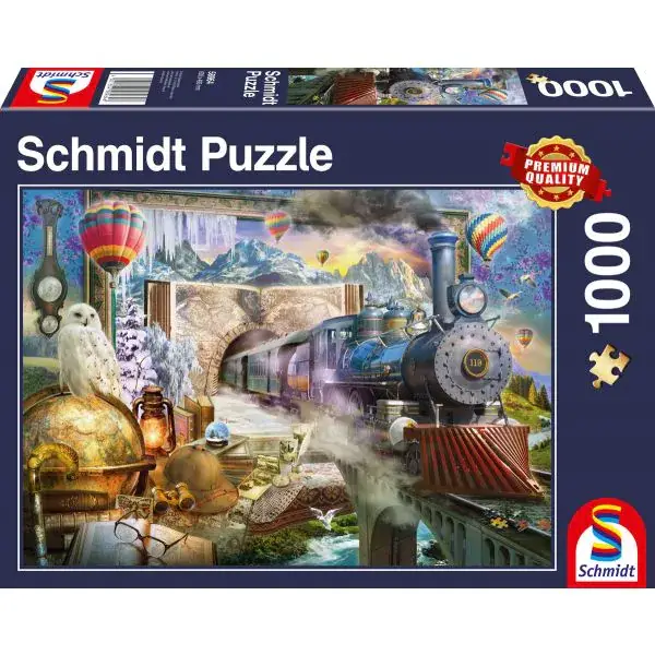 Schmidt Spiele Magische Reise, 1.000 Teile Puzzle Kostenloser Versand international