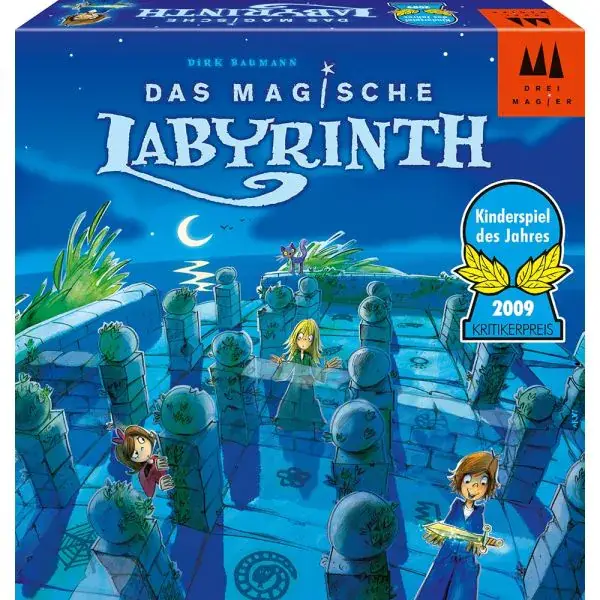 Schmidt Spiele Drei Magier®: Das magische Labyrinth, Kinderspiel