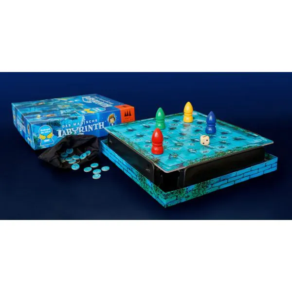 Schmidt Spiele Drei Magier®: Das magische Labyrinth, Kinderspiel Begrenzt auf 3 Tage