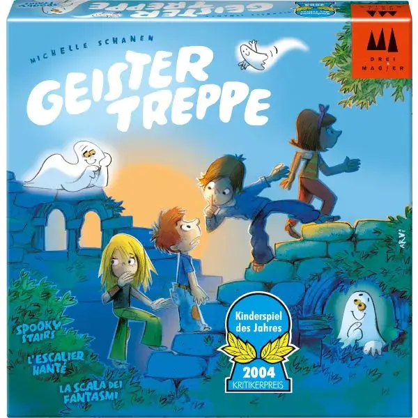Schmidt Spiele Drei Magier®: Geistertreppe, Kinderspiel