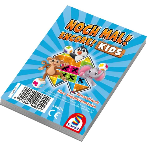 Schmidt Spiele Noch mal! KIDS - Einzelblock (100 Blatt)