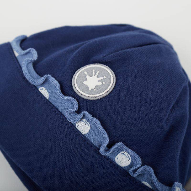 Sigikid Dunkelblaue Baby Mütze mit Kräuselkante Wochenangebot