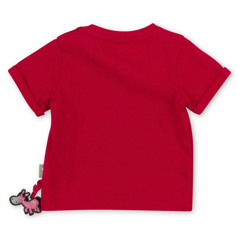 Sigikid Rotes Baby T-Shirt mit Märchenkutsche Motiv Begrenzte Freigabe