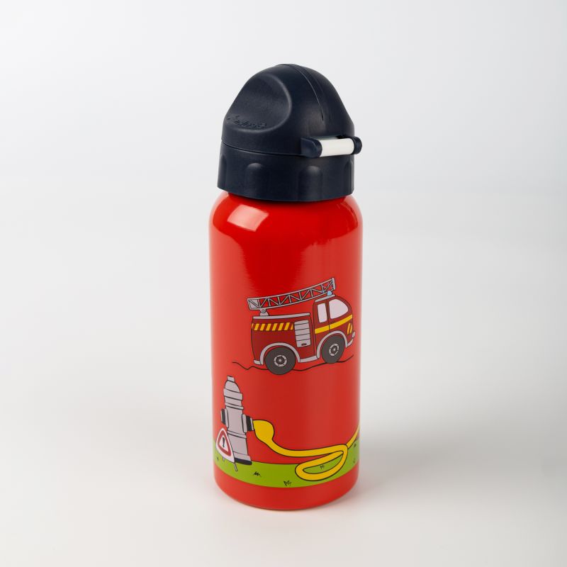 Sigikid Kinder Edelstahl-Trinkflasche Feuerwehrmann Frido Firefighter im Angebot