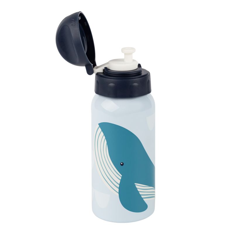 Sigikid Edelstahl Kinder Trinkflasche Wal, 400ml Schlussverkauf
