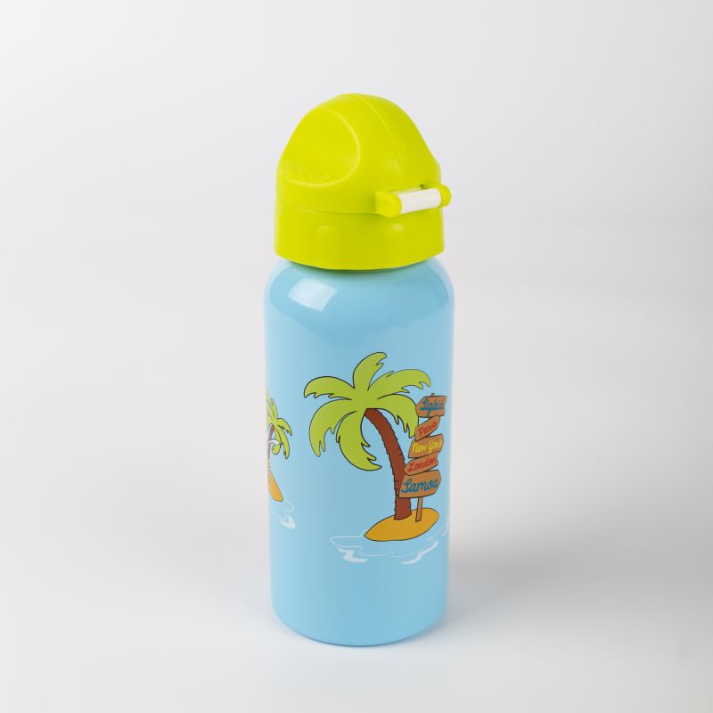 Sigikid Kinder Edelstahl-Trinkflasche Pirat Sammy Samoa Fabrikverkauf