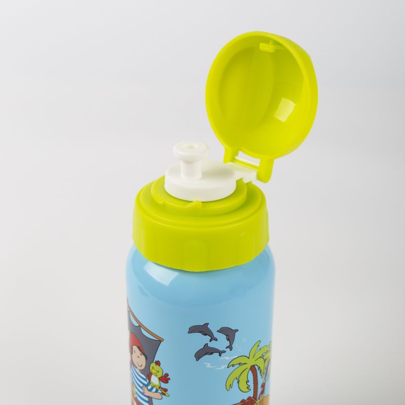 Sigikid Kinder Edelstahl-Trinkflasche Pirat Sammy Samoa Fabrikverkauf