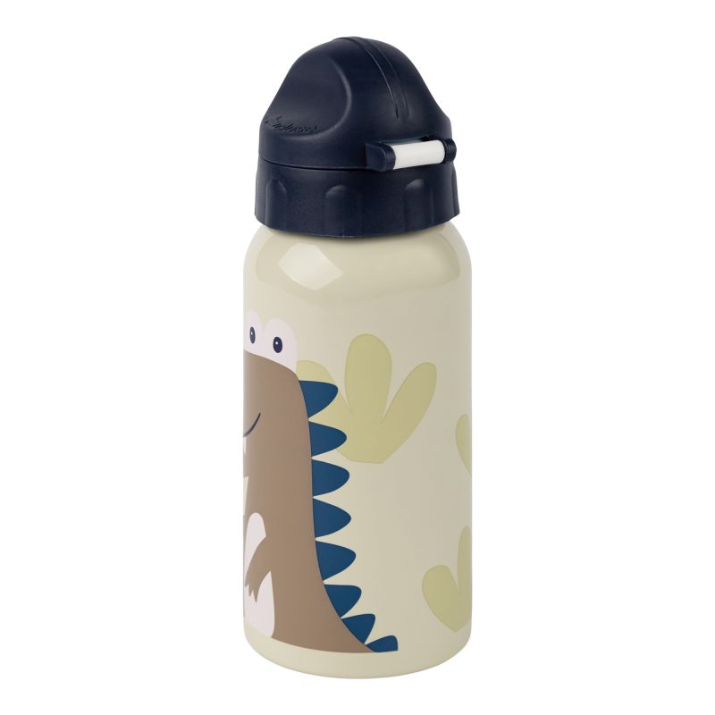 Sigikid Edelstahl Kinder Trinkflasche Dino, 400ml Kostenloser Versand