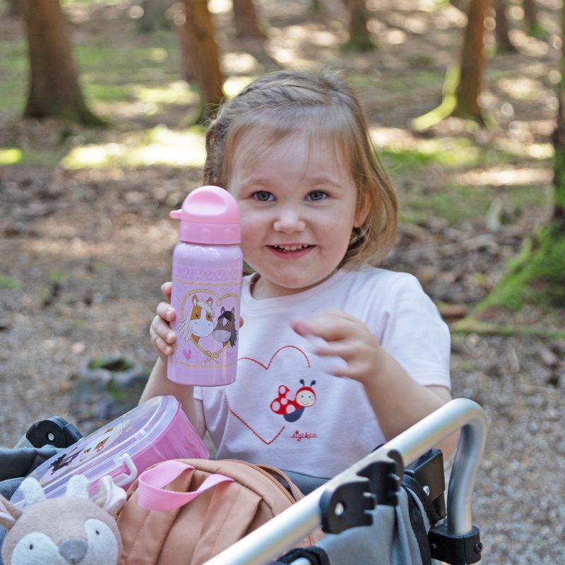 Sigikid Kinder Edelstahl-Trinkflasche Pony Love Fabrik Onlineshop
