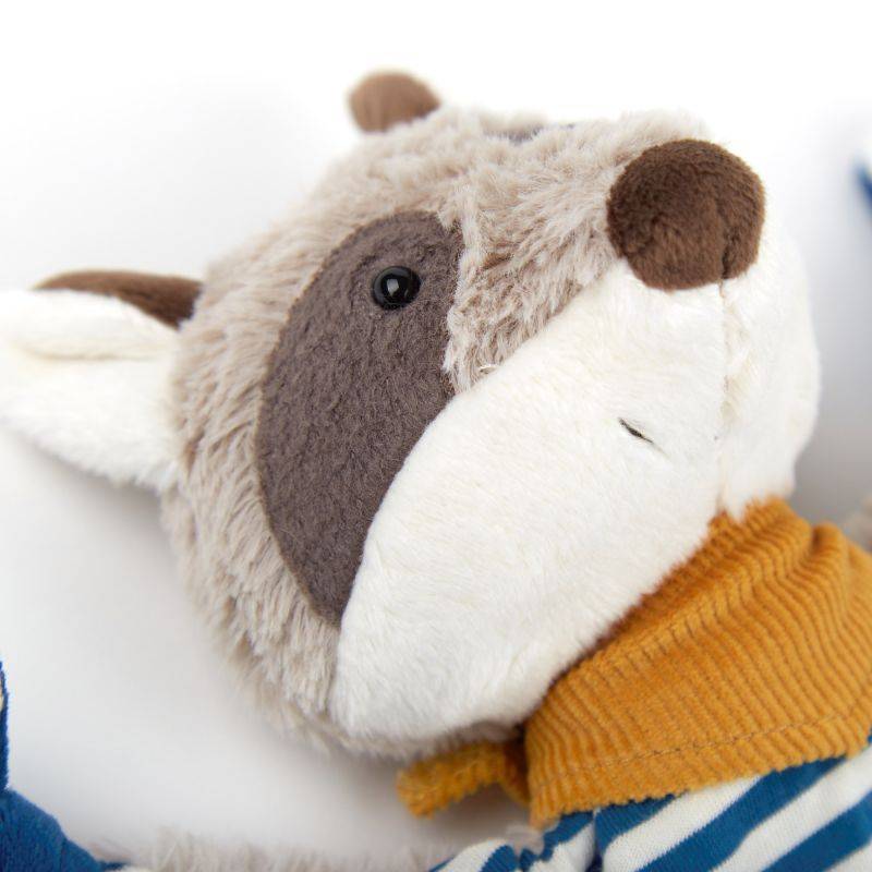 Sigikid Schnuffeltuch Waschbär blau Blitzangebot