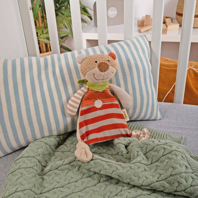Sigikid Schnuffeltuch Bär GREEN Organic Collection Räumungsverkauf