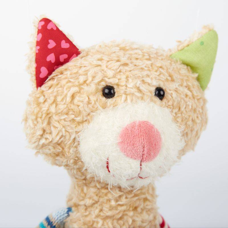 Sigikid Kuscheltier Katze im Patchworkstyle Letzte 3 Tage