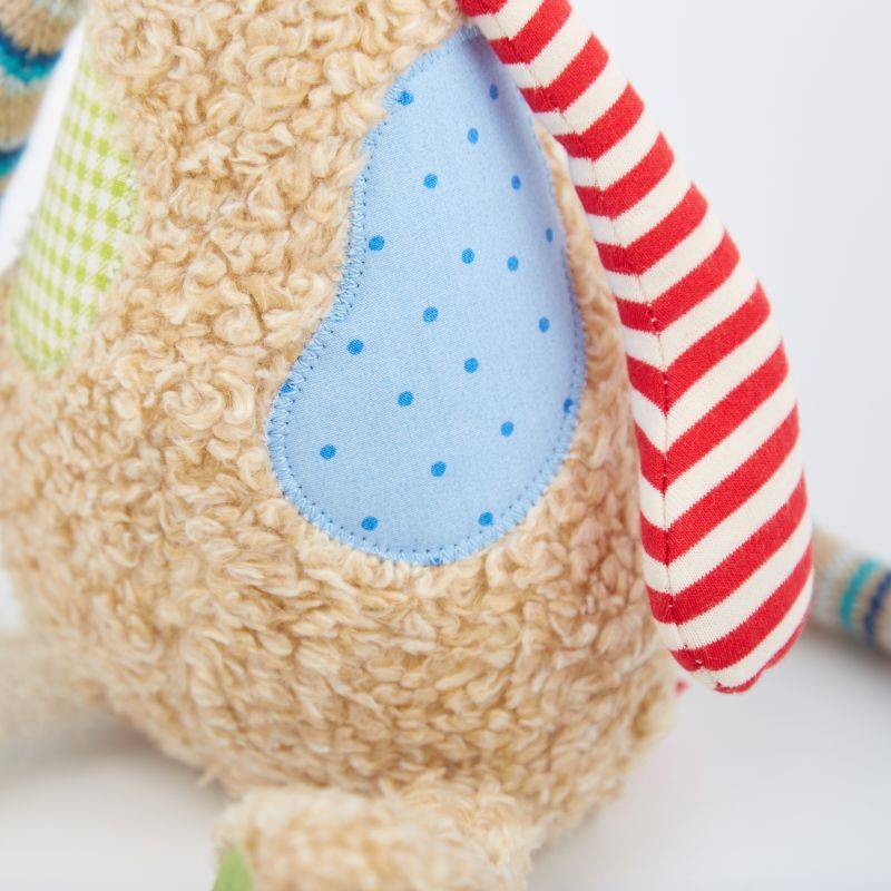 Sigikid Kuscheltier Katze im Patchworkstyle Letzte 3 Tage