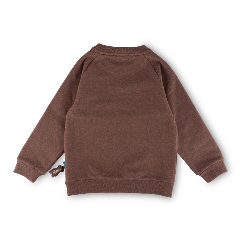 Sigikid Kinder Sweatshirt Bär, dunkelbraun Super Rabatt