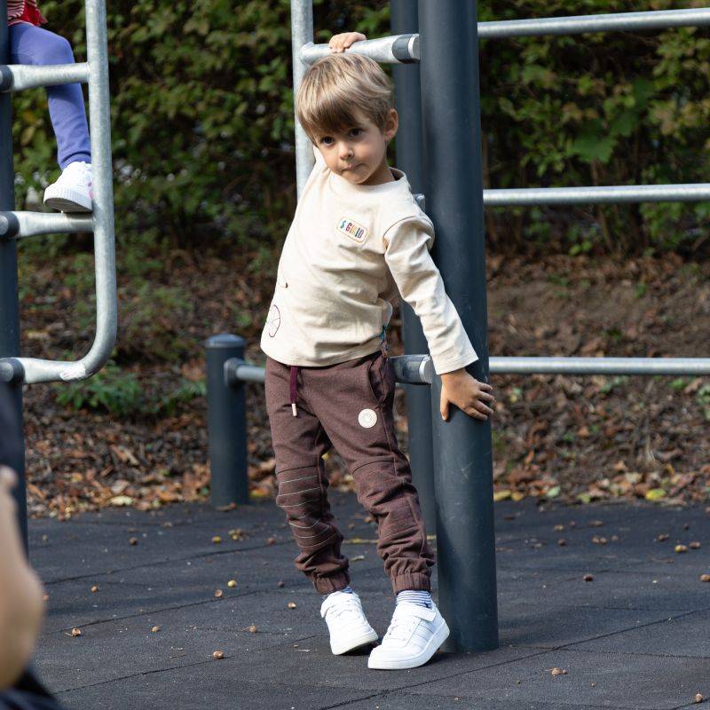Sigikid Kinder Sweathose, dunkelbraun Riesige Rabatte
