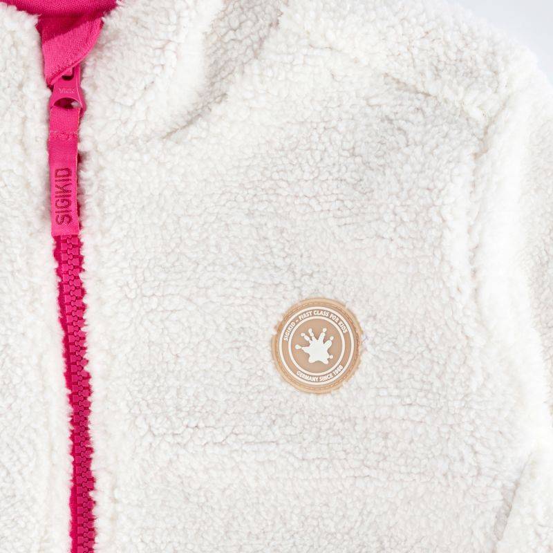 Sigikid Kinder Teddyjacke Crazy Lama, weiß Kostenloser Versand international