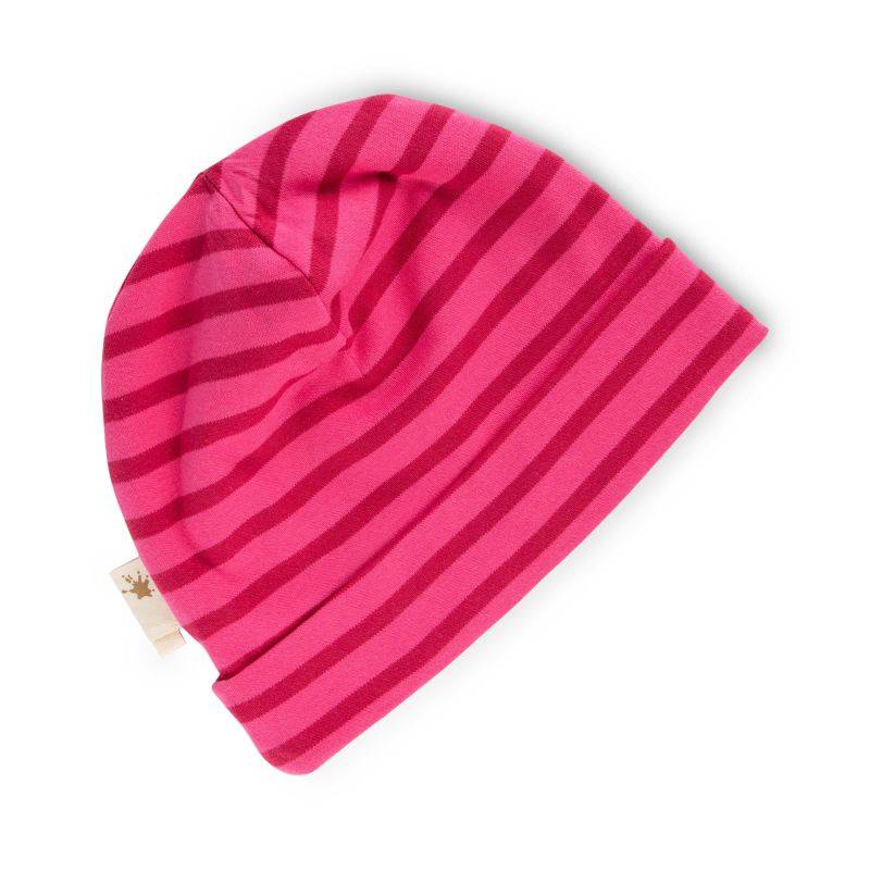 Sigikid Kinder Beanie, pink gestreift Black Friday Preise
