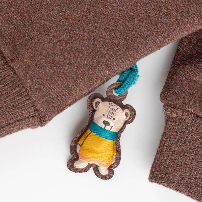 Sigikid Baby Sweatshirt Bär, braun Blitzverkäufe