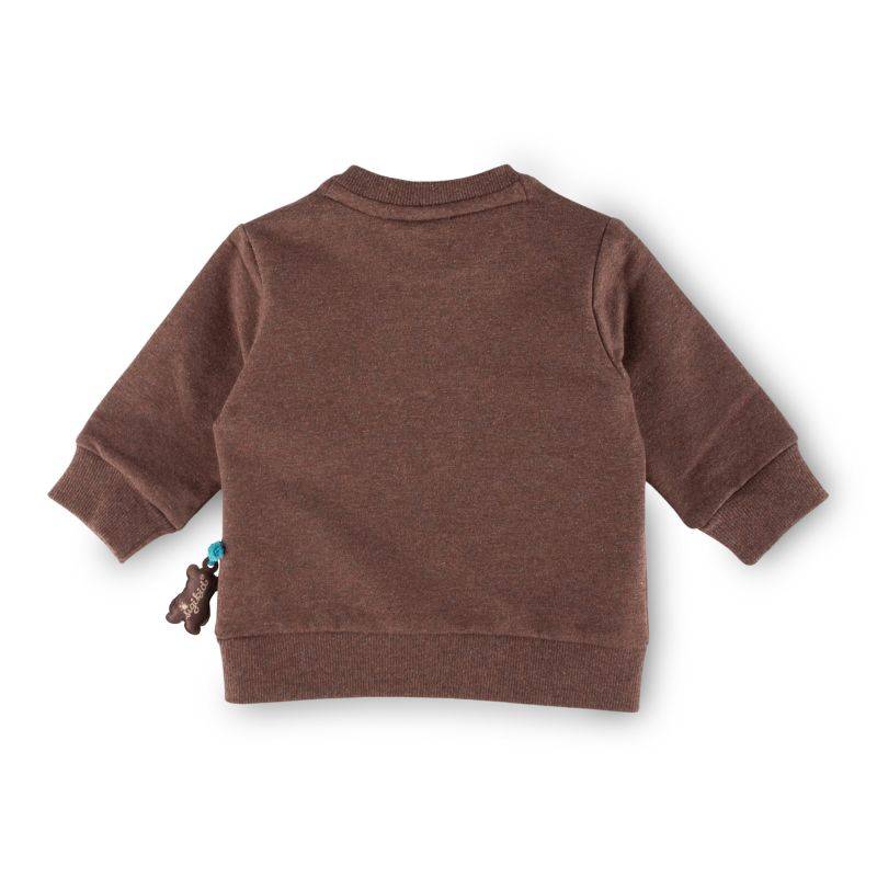 Sigikid Baby Sweatshirt Bär, braun Blitzverkäufe
