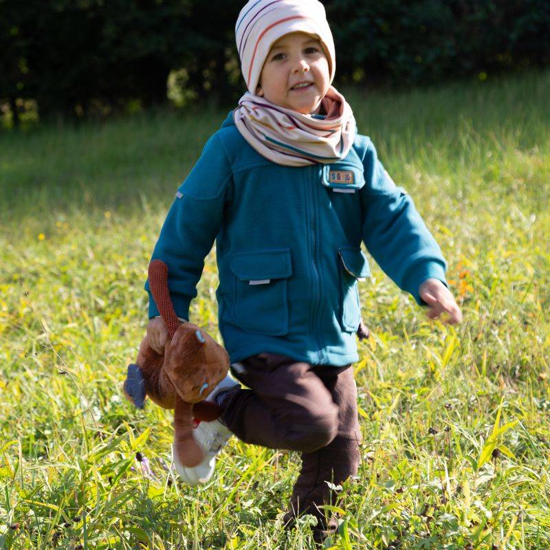 Sigikid Kinder Fleecejacke, grün Fabrik Onlineshop