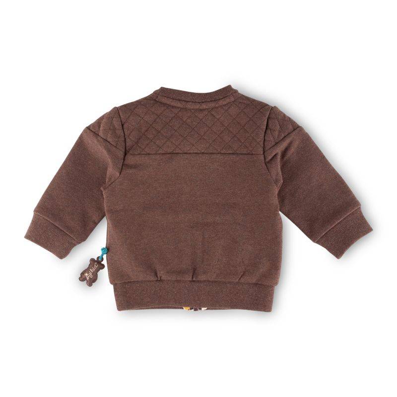 Sigikid Baby Sweatjacke, braun Günstig kaufen