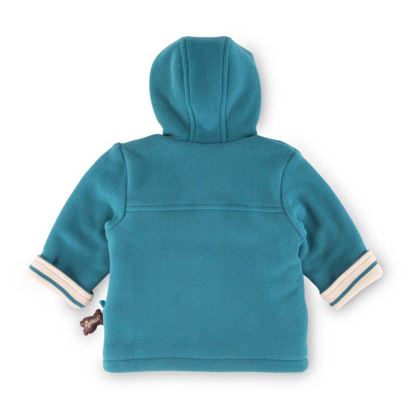 Sigikid Baby Fleecejacke mit Kapuze, grün Versandkostenfrei