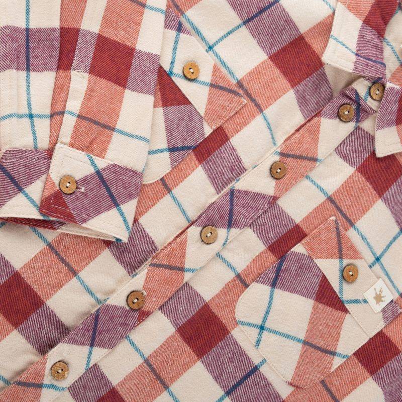 Sigikid Kinder Karo Flanellhemd, rot -beige Online Shopping
