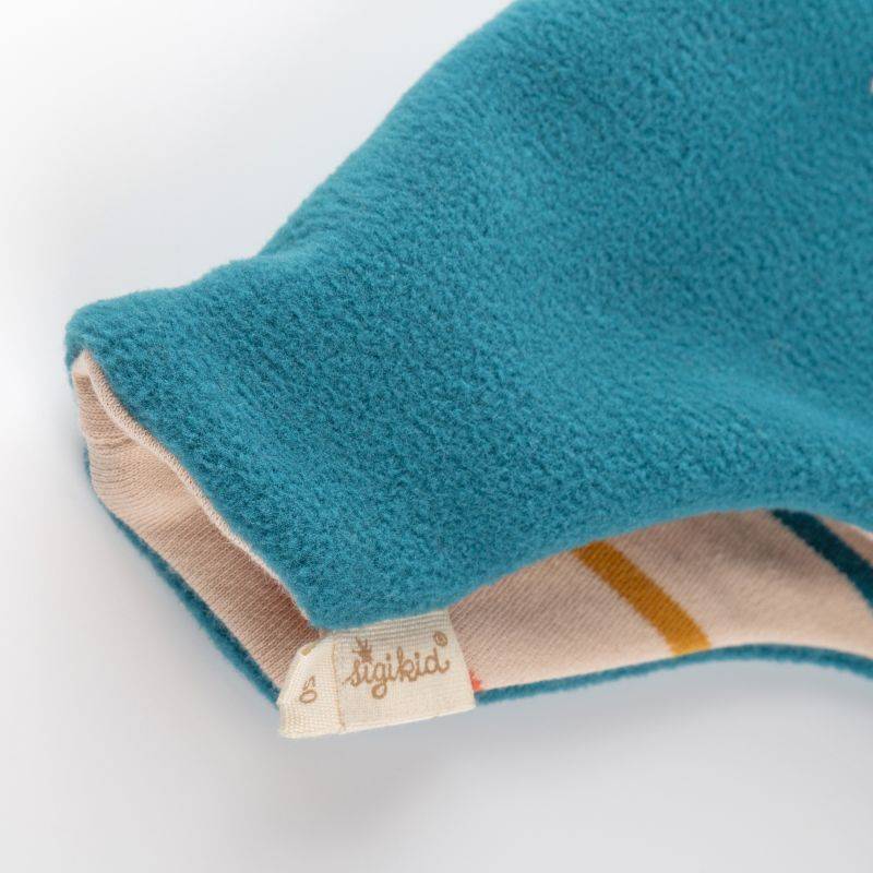 Sigikid Kinder Fleece Schlupfmütze, grün Cyber Monday