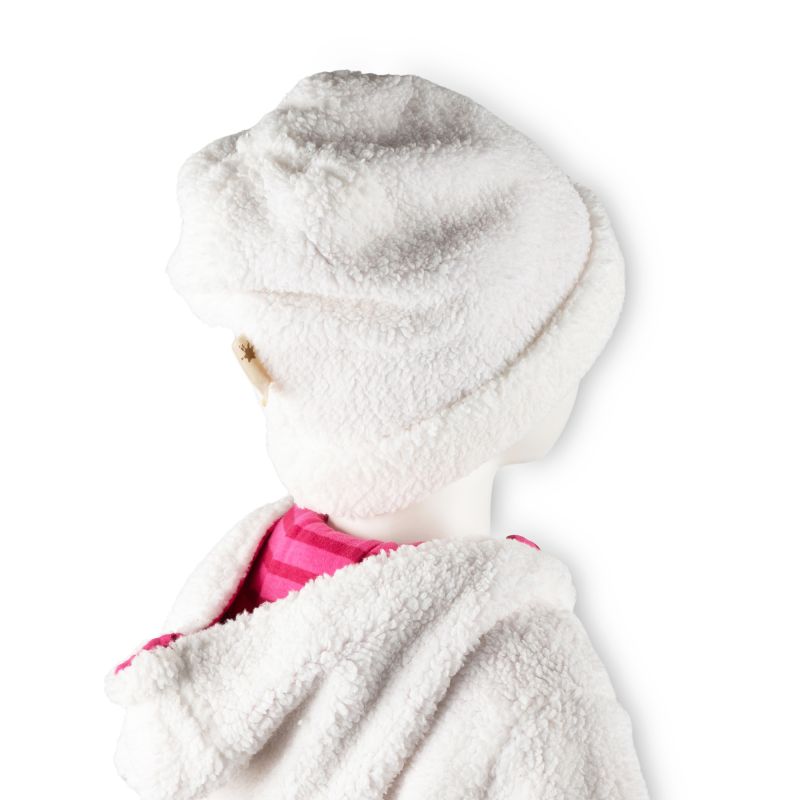 Sigikid Kinder Teddy-Mütze Crazy Lama, weiß Vatertagsangebot