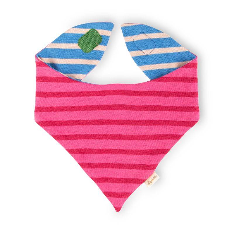 Sigikid Baby Wendehalstuch, rosa oder blau gestreift Valentinstagsangebot