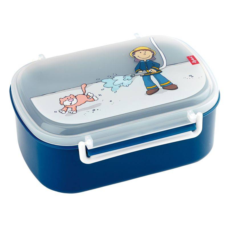 Sigikid Kinder Brotzeitbox für Jungen, Frido Firefighter Lagerräumung