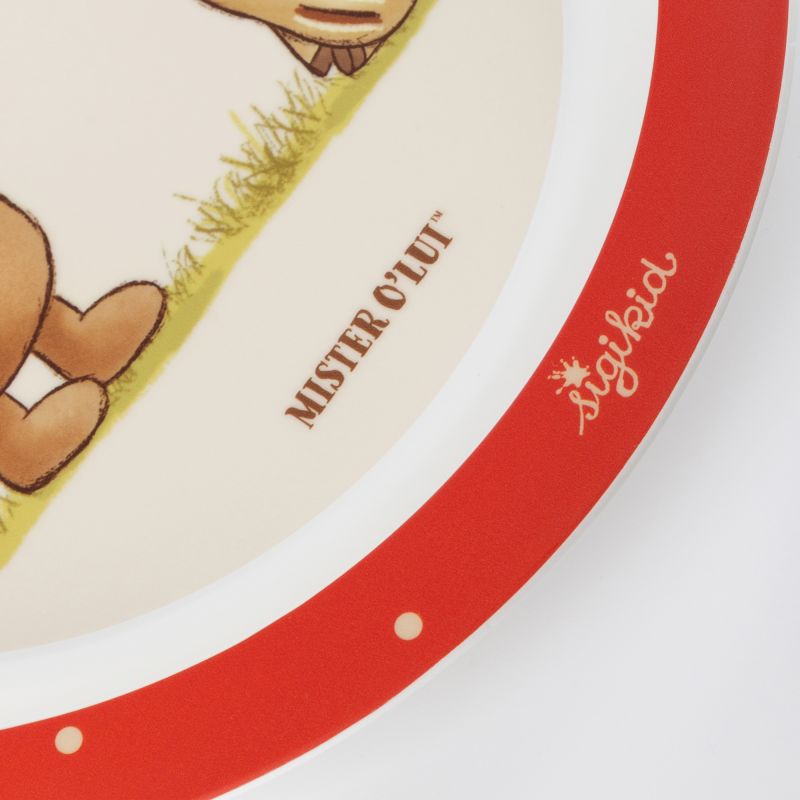 Sigikid Kinder Teller Mister O'Lui Biberbär, rPET Neueste Mode