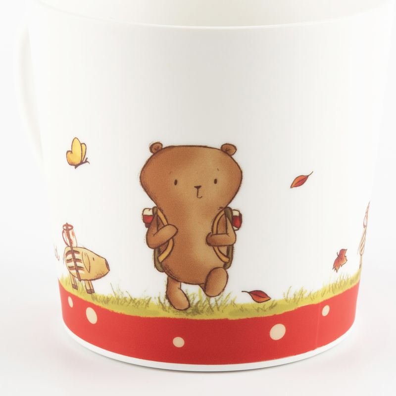 Sigikid Kinder Camping Tasse Mister O'Lui Biberbär, rPET Zeitlich begrenztes Angebot