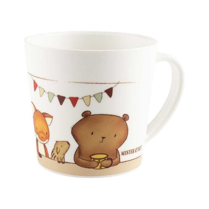 Sigikid Kinder Camping Tasse Mister O'Lui Kuschelfreunde, rPET Neuheiten